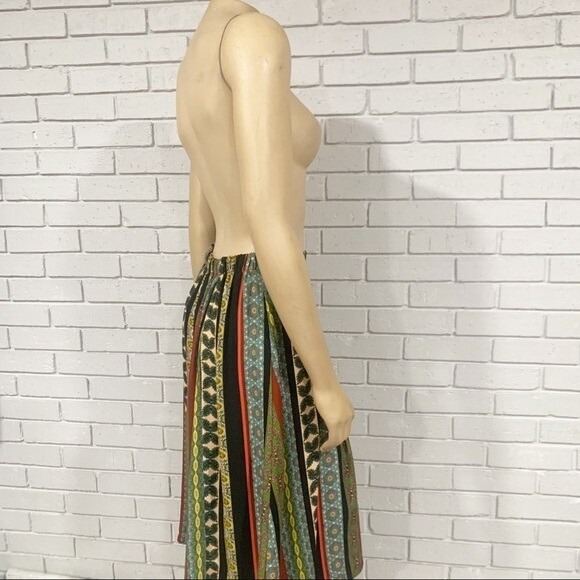 Anthropologie Eri + Ali Scarf Print Skirt - Size Small - Picture 7 of 9
